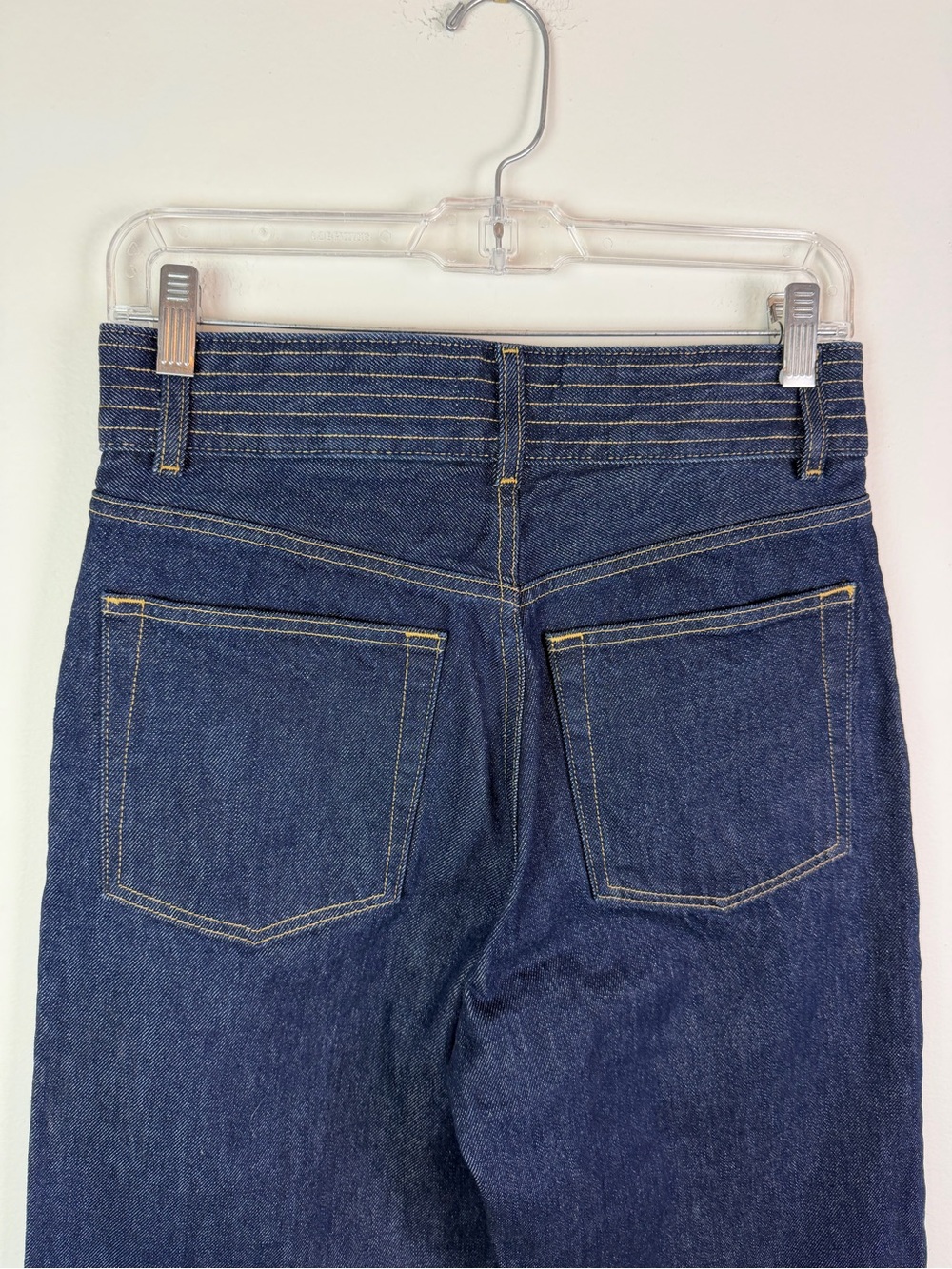 NWT FRAME Trapunto Trouser Jeans in Rinse Size 26 - Picture 10 of 15